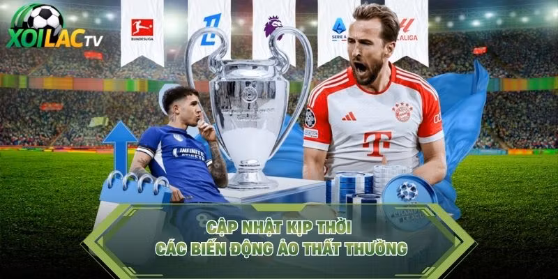 Cập nhật kịp thời các biến động ảo thất thường
