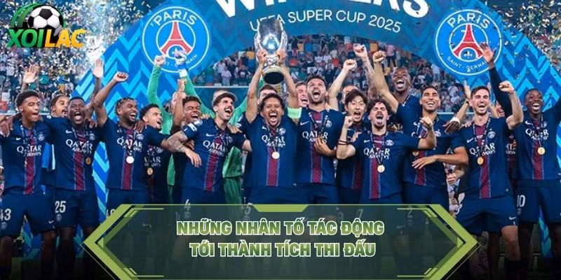 Những nhân tố tác động tới thành tích thi đấu
