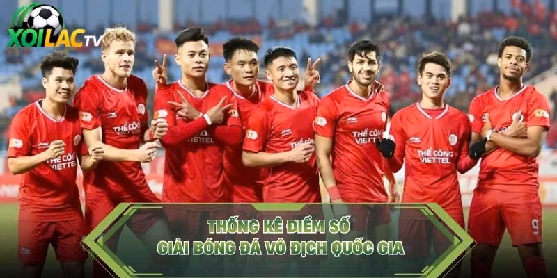 Thống kê điểm số giải bóng đá vô địch quốc gia