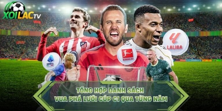 Tổng Hợp Danh Sách Vua Phá Lưới Cúp C1 Qua Từng Năm