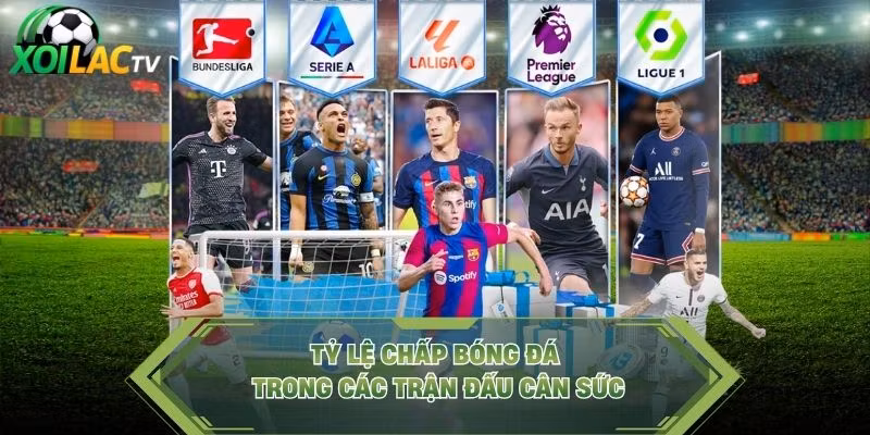 Tỷ lệ chấp bóng đá trong các trận đấu cân sức